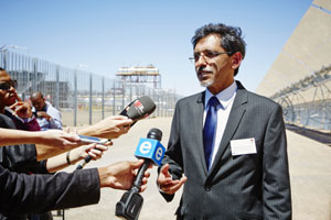 Economic Development Minister Ebrahim Patel